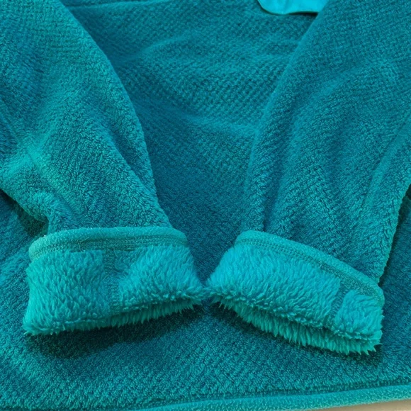 Patagonia Re-Tool Snap- T Aqua Turquoise Fleece Jacket Women’s size S - Picture 13 of 16